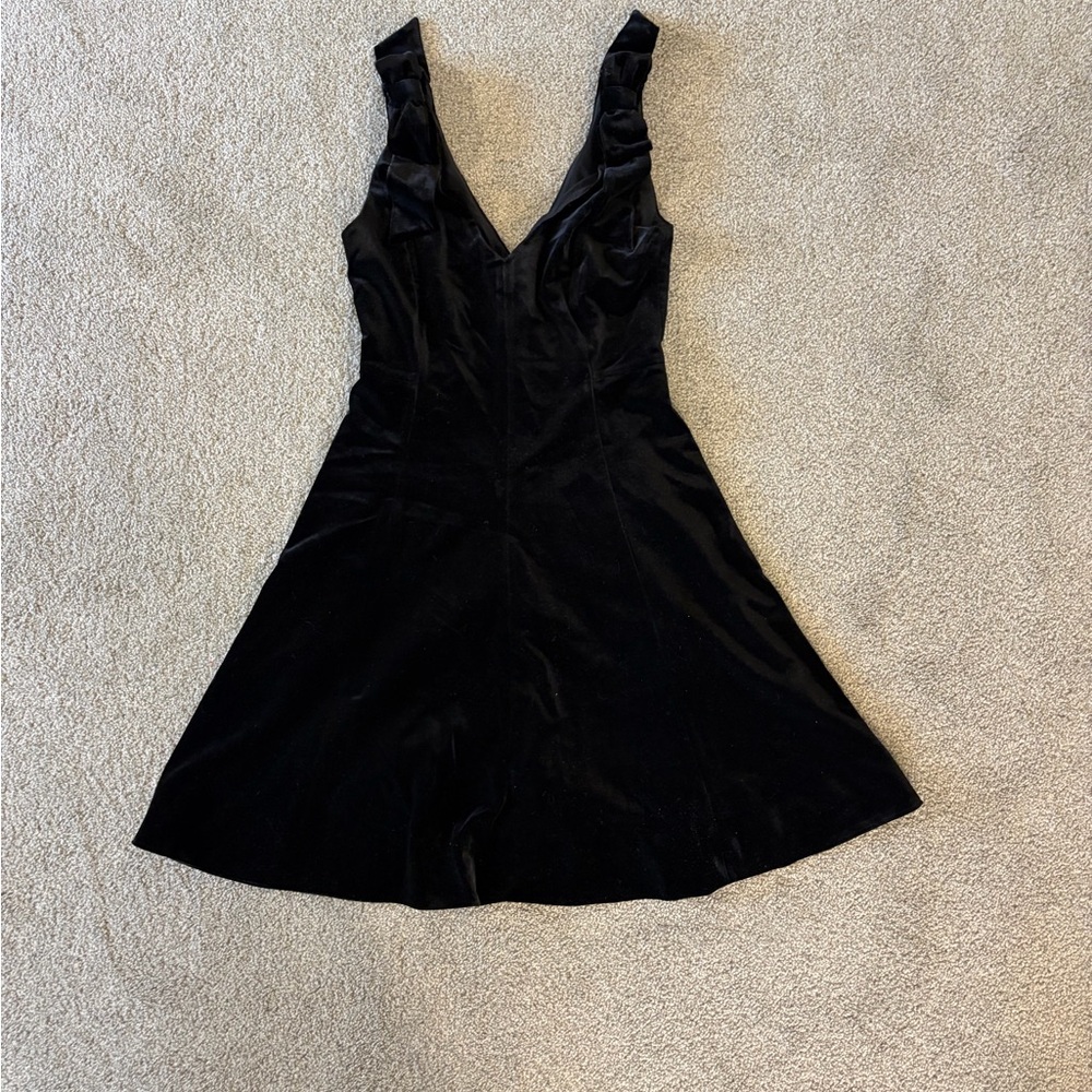 Draper James Black Mini Dress